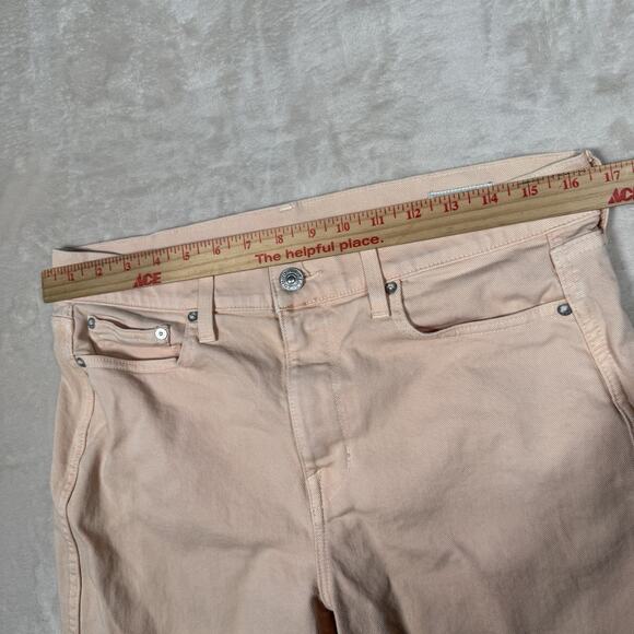 AYR The Beat Drop Barrel Jeans Pants Peach Orange Women’s Size 29 - Picture 9 of 11